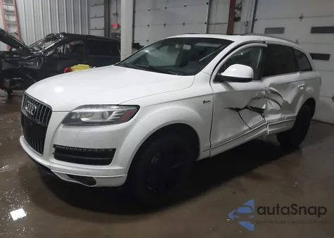 2015 Audi Q7 3.0T Premium from USA, damaged, VIN WA1LGAFE8FD026066
